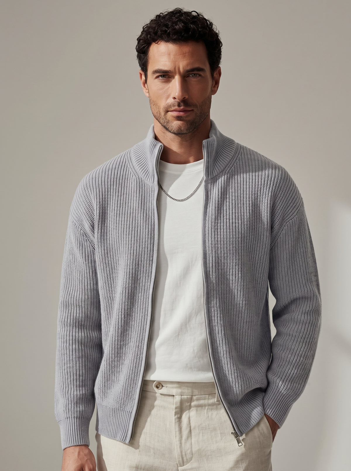 BRAD | CHAQUETA PUNTO CREMALLERA