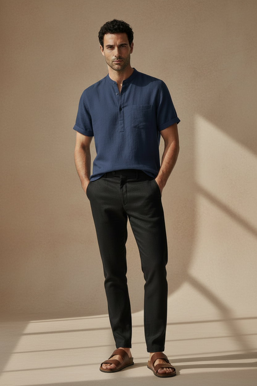 CAMISA LINO | RELAXED FIT