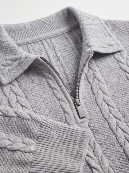MARCO | JERSEY CUELLO POLO TRENZADO