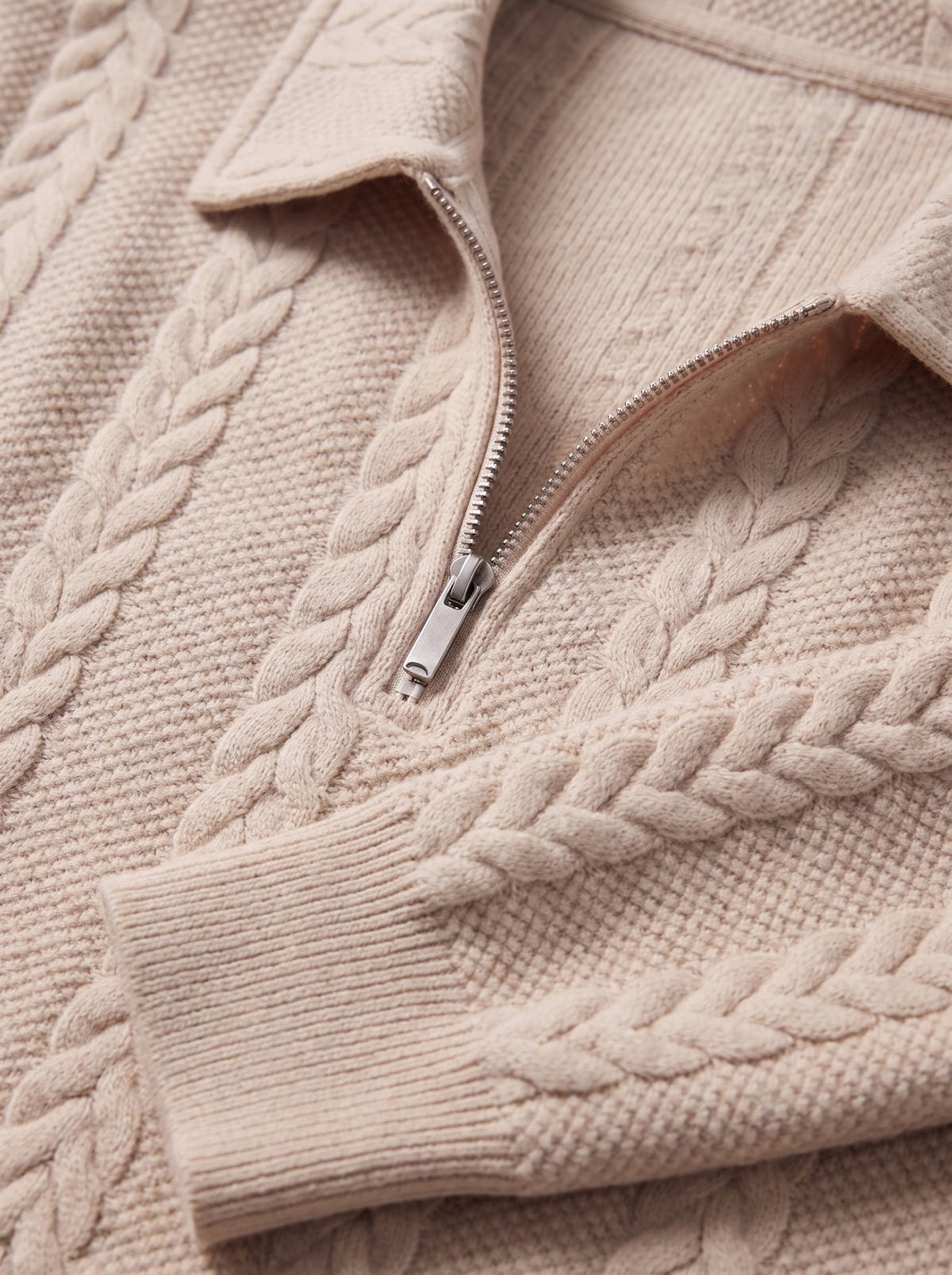 MARCO | JERSEY CUELLO POLO TRENZADO