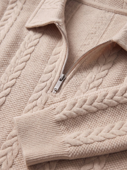 MARCO | JERSEY CUELLO POLO TRENZADO
