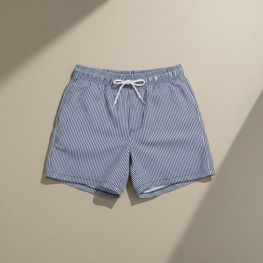 Bañador flat lay