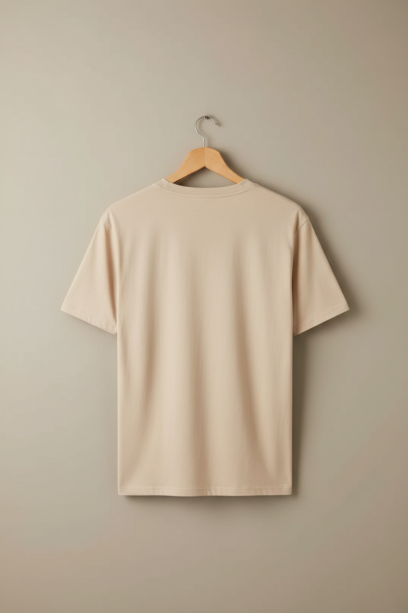 Beige trasera