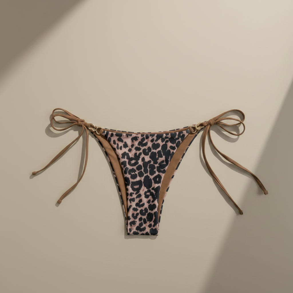 Bottom bikini leopardo