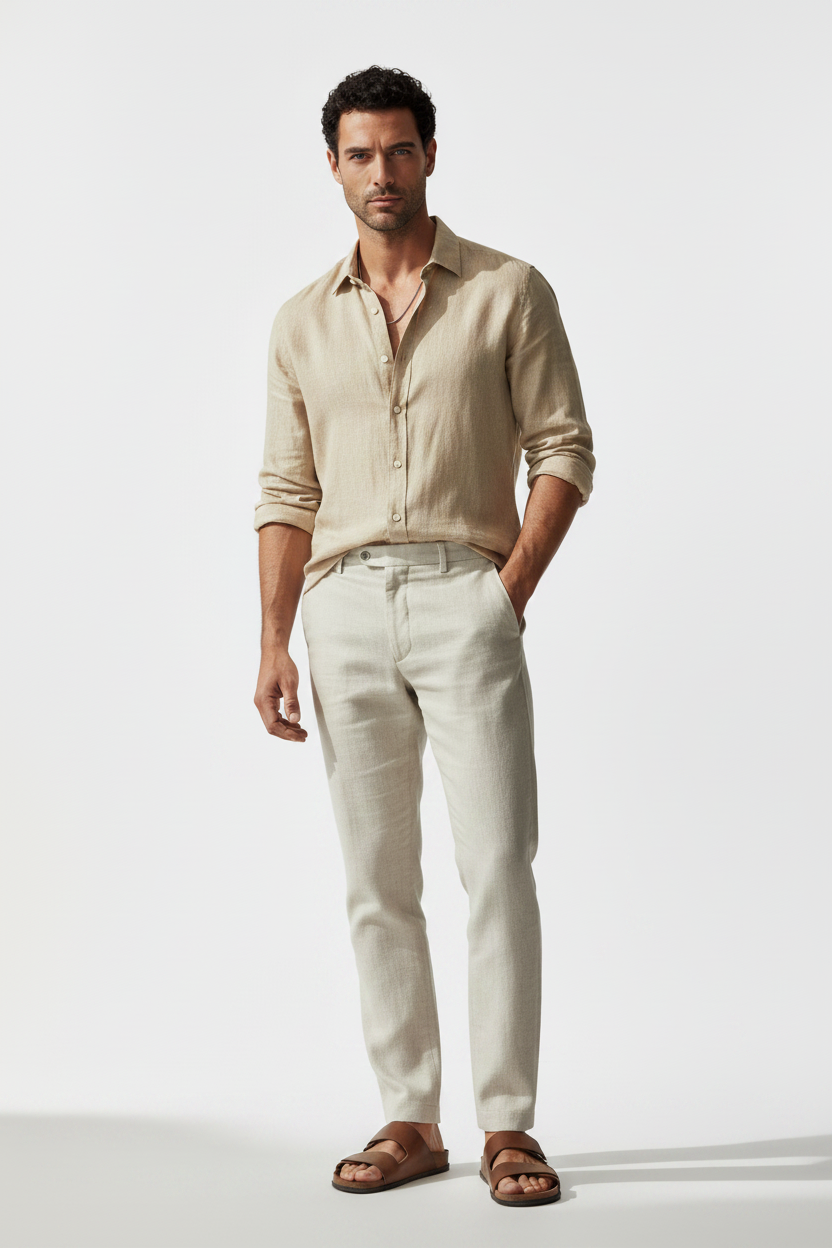 Camisa beige