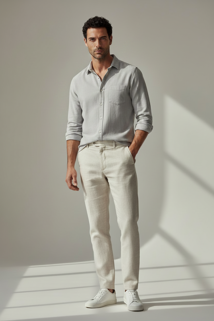 Camisa gris