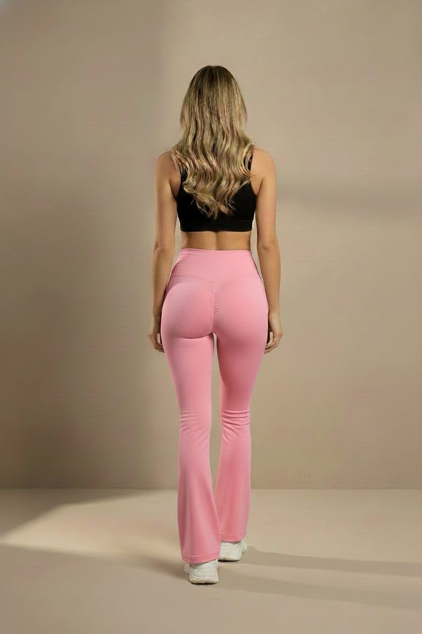 Espalda con detalle ruched - rosa