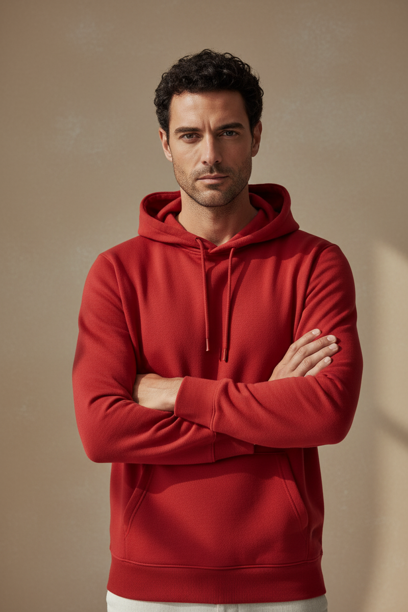 Hoodie Rojo