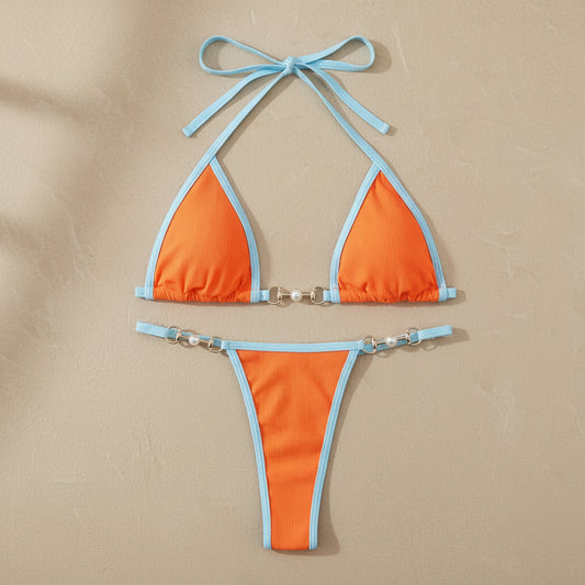 BIKINI | TRIANGULAR BICOLOR