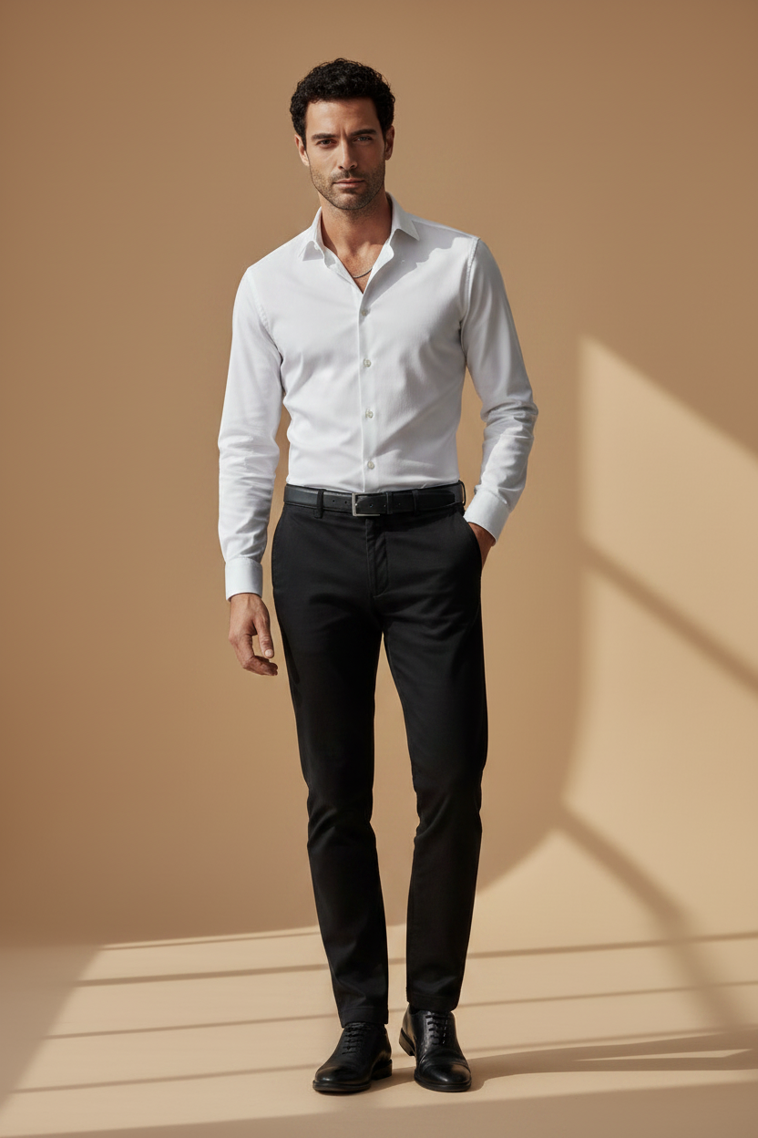 Pantalón negro frente