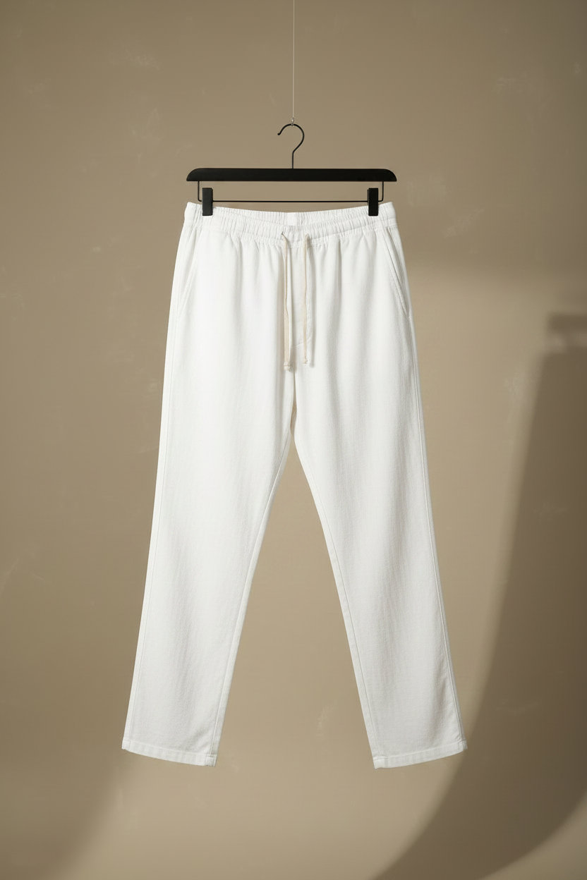Percha frontal blanco
