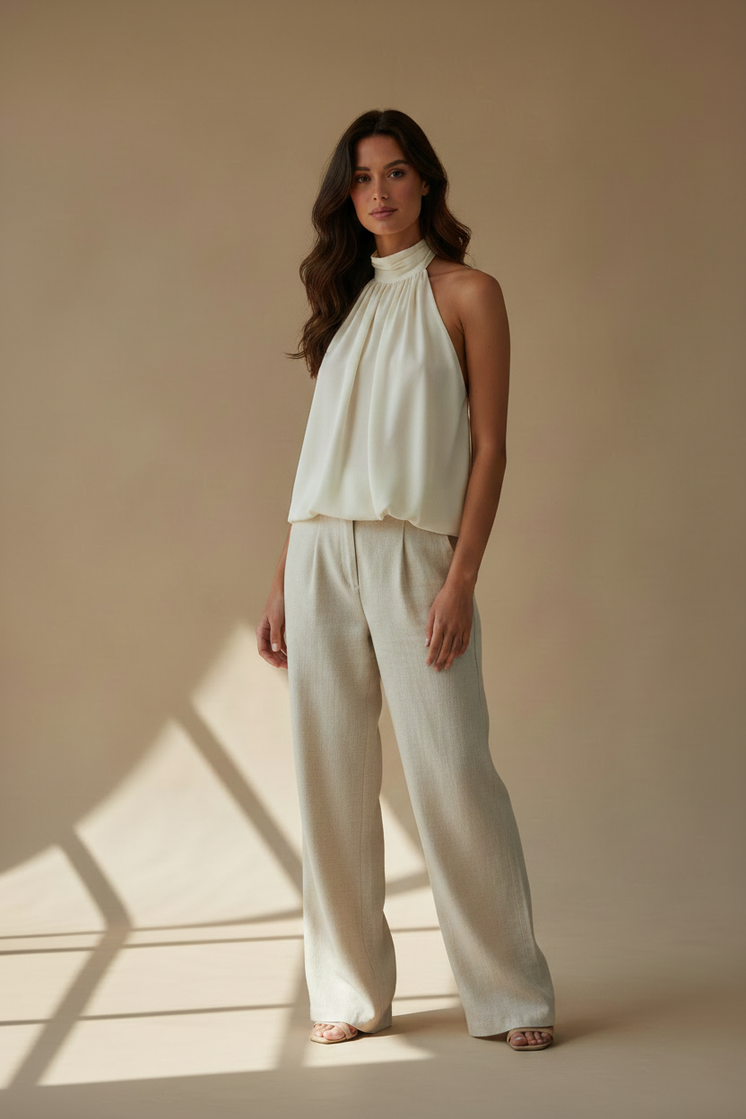 Top Halter Frente